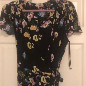 FREE PEOPLE maxi wrap dress